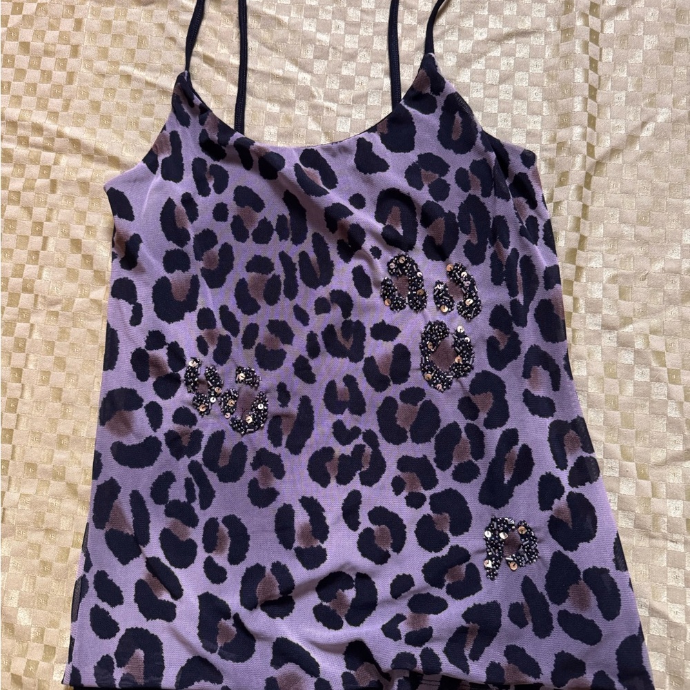 Leopard Print Cami Tank